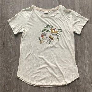Anthropologie Giddy Up Cowboy Graphic Tee-Shirt